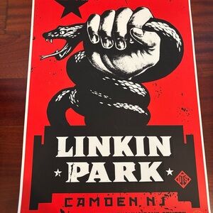2008 Linkin Park Concert Poster - limited edition